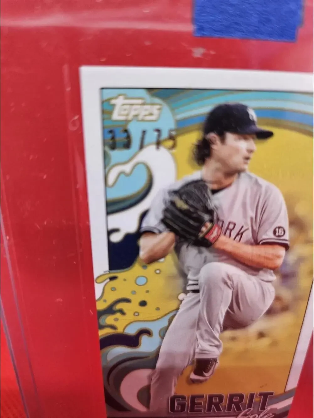 Gerrit Cole - 2022 Topps Rip - Mini insert #MRIP-GC - No. 33/75 - RAW Mint